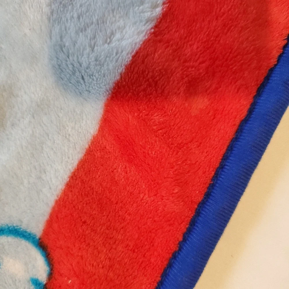 Sesame Street‎ Elmo & Cookie Monster Fleece Babt Blanket Flying Airplanes Pilot